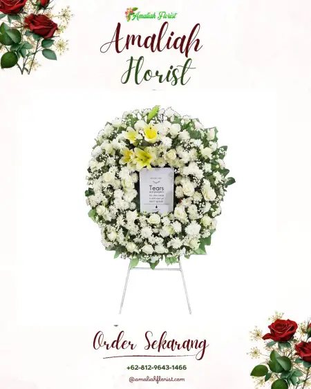 Krans Bunga Duka Semarang Tengah